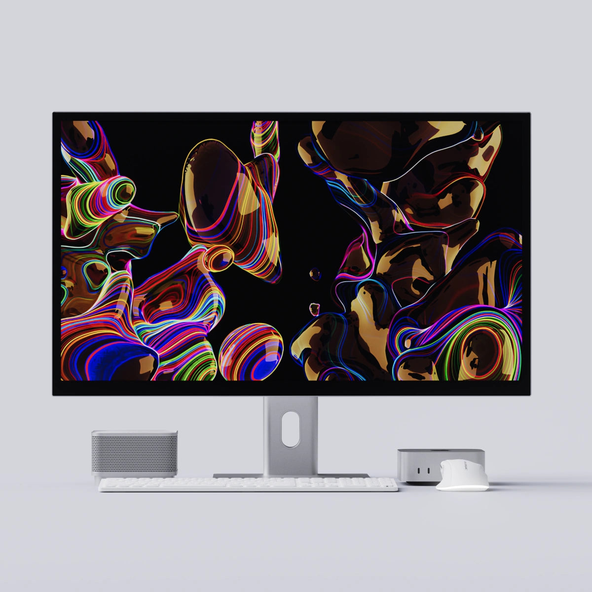 Aspekt 32” 4K UHD Docking Monitor with 145W USB Charging