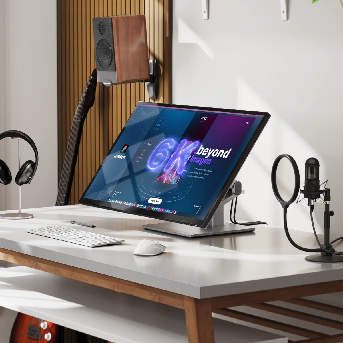 Clarity 6K Touch 32" UHD Monitor with USB-C Power Delivery and Touchscreen