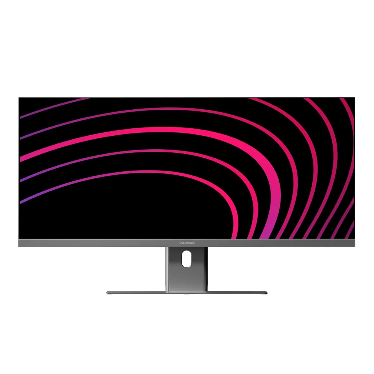 Edge 34" Ultrawide QHD 4K Monitor Elevate Home Office Kit - Space Grey
