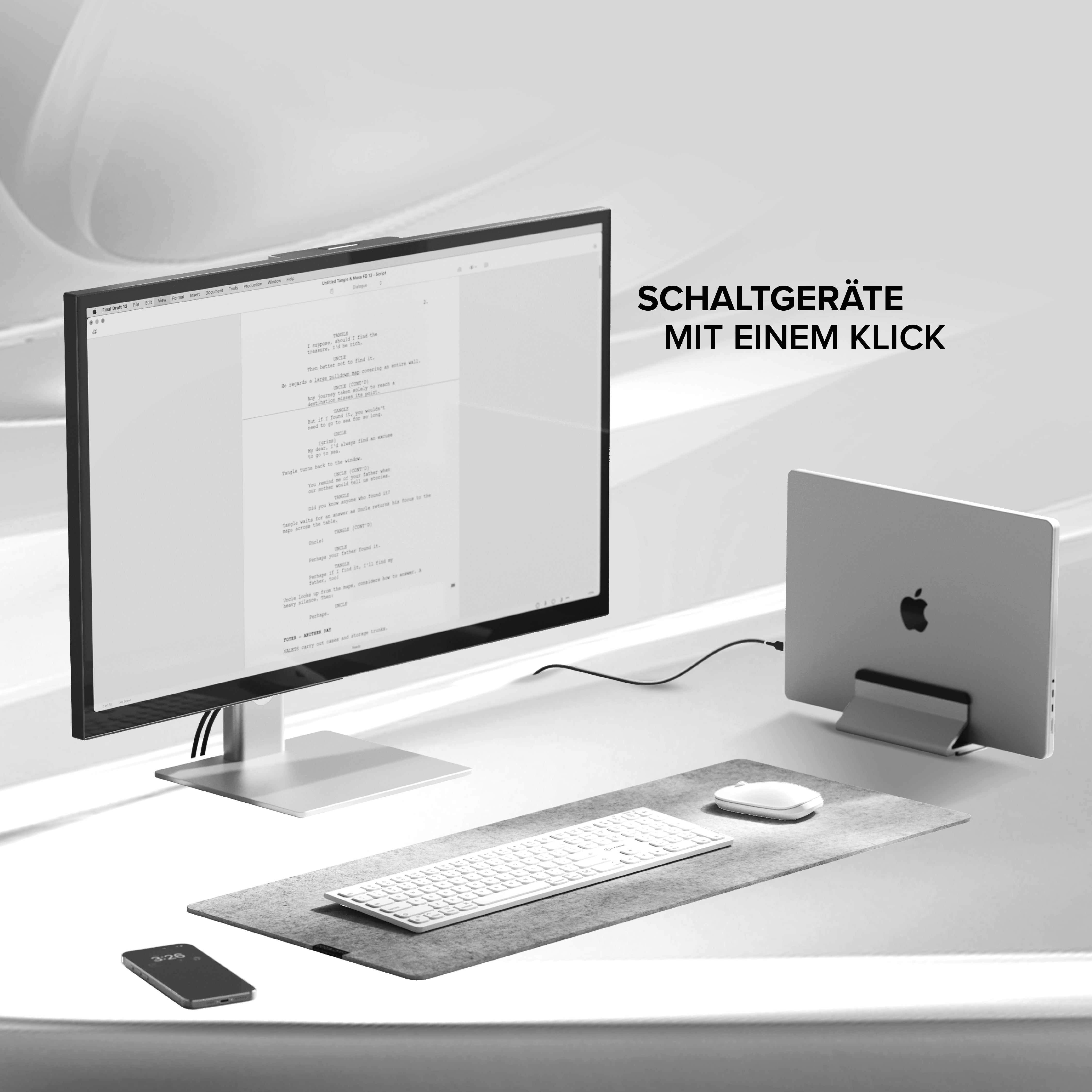 Echelon USB-C Rechargeable Wireless Keyboard for macOS