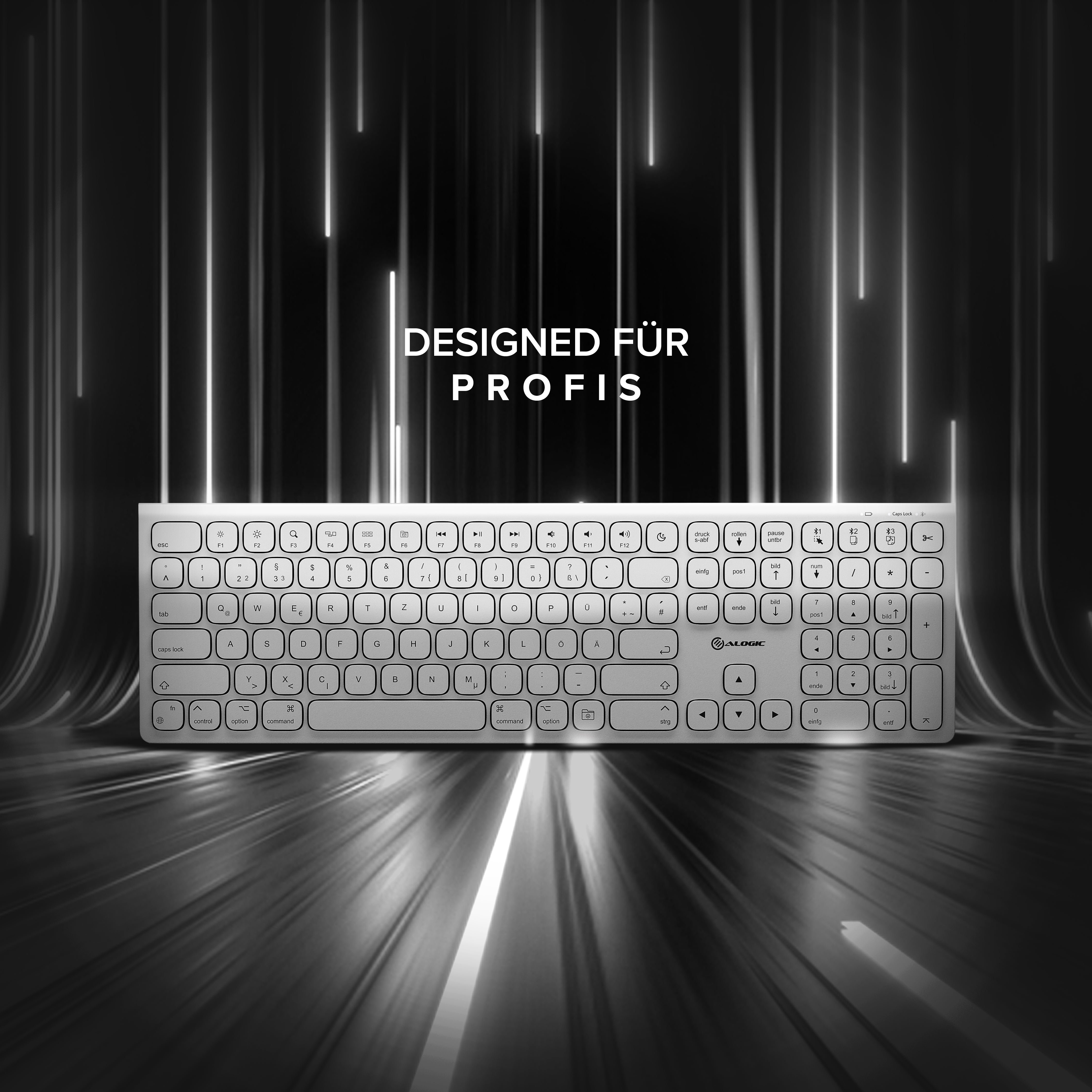 Echelon USB-C Rechargeable Wireless Keyboard for macOS