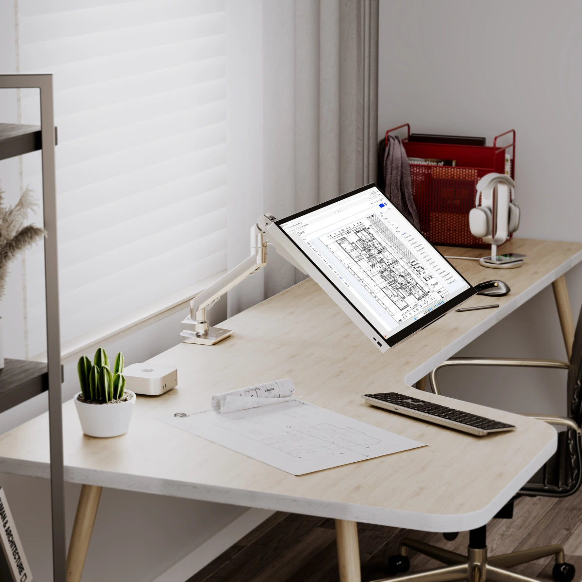 Flux Flexible Monitor Arm for 17-49” Monitors