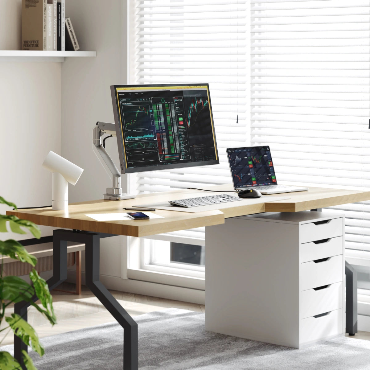 Flux Flexible Monitor Arm for 17-49” Monitors