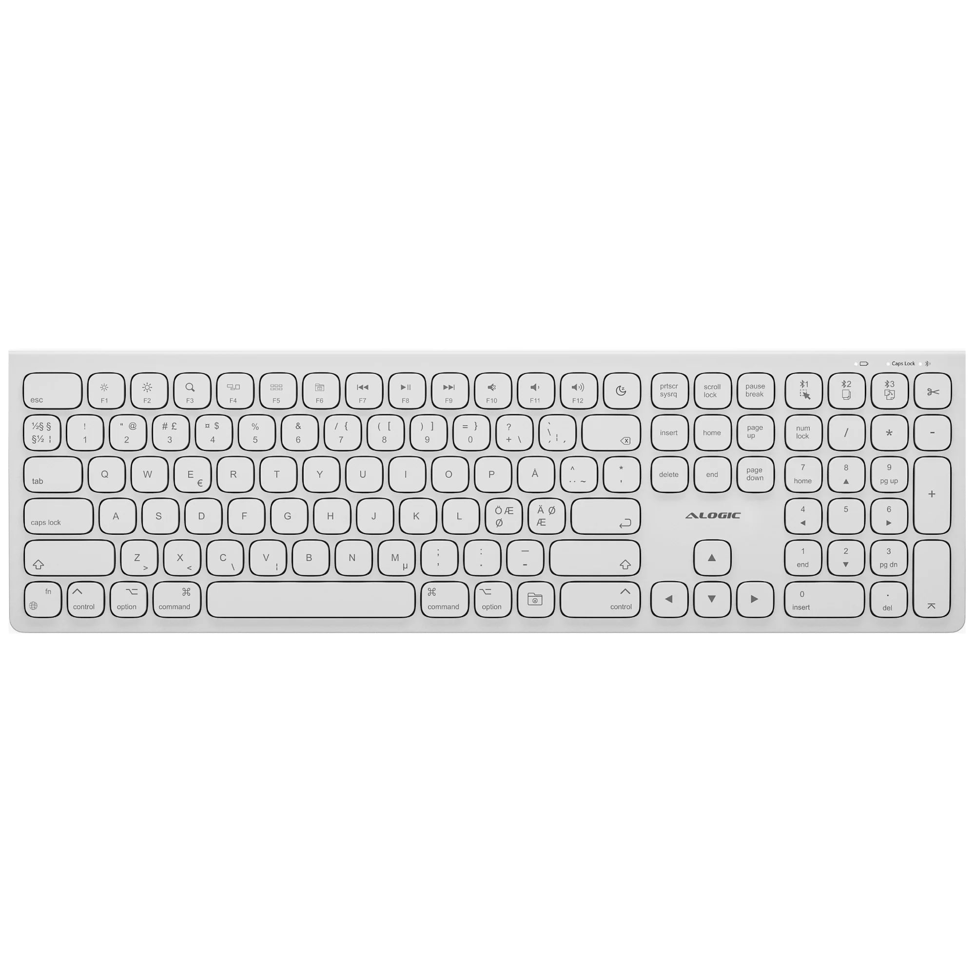 Echelon USB-C Rechargeable Wireless Keyboard for macOS