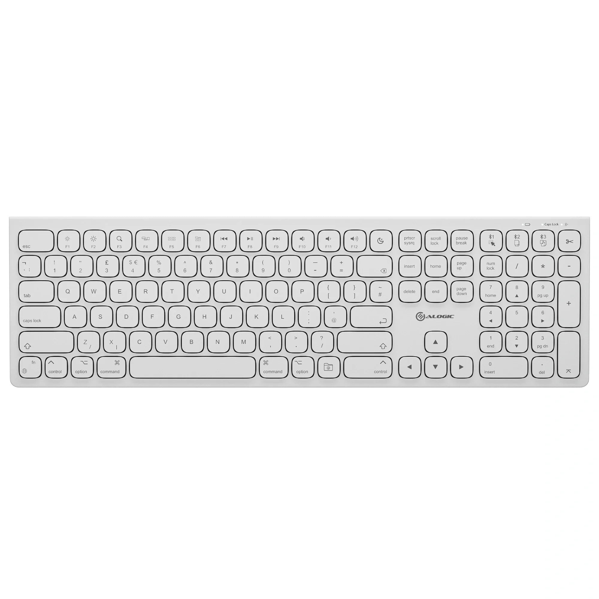 Echelon USB-C Rechargeable Wireless Keyboard for macOS