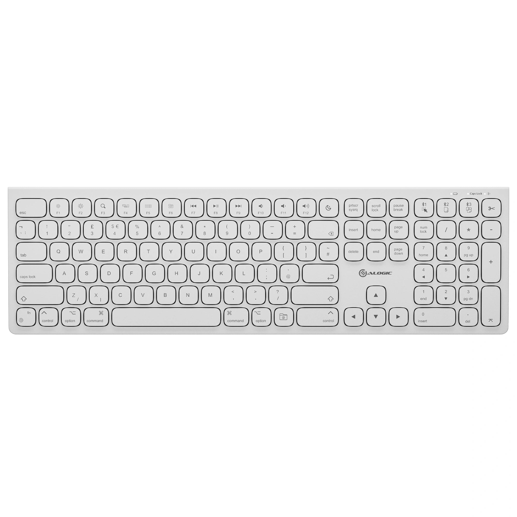 Echelon USB-C Rechargeable Wireless Keyboard for macOS