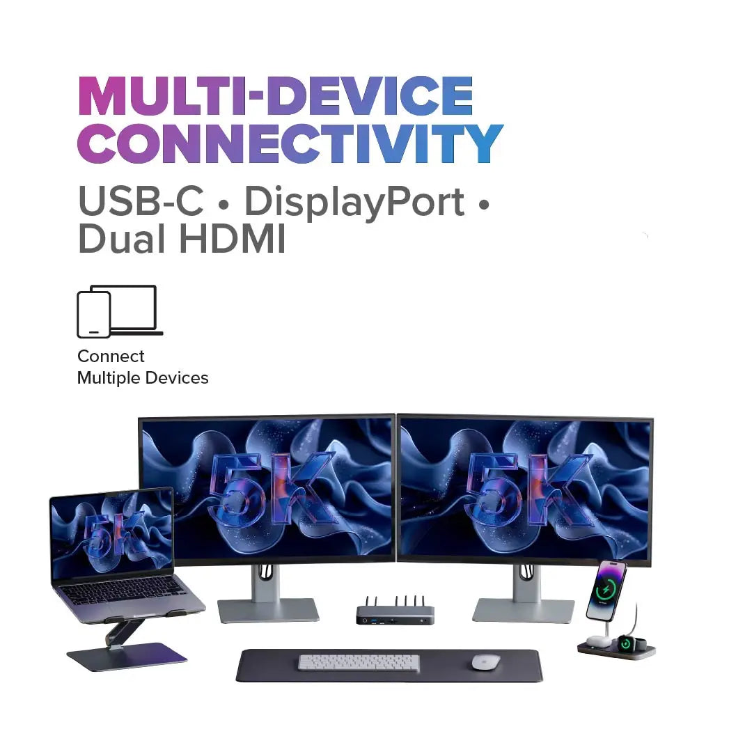 Clarity 27" 5K Monitor with 90W Power Delivery and Webcam