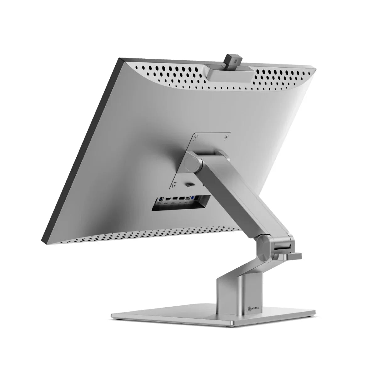 Clarity Fold Touch 27" 4K UHD Monitor with 65W Power Delivery, Webcam, Touchscreen & Fold Stand (Pack of 2) + Dual 4K Universal Docking Station - HDMI Edition