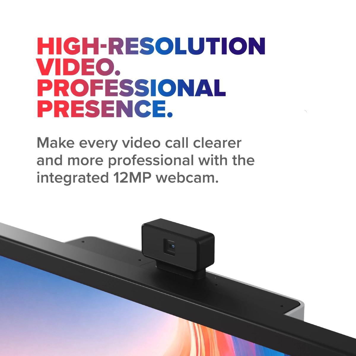 Clarity 32" Max Pro 6K Monitor with 90W Power Delivery and 12MP Webcam