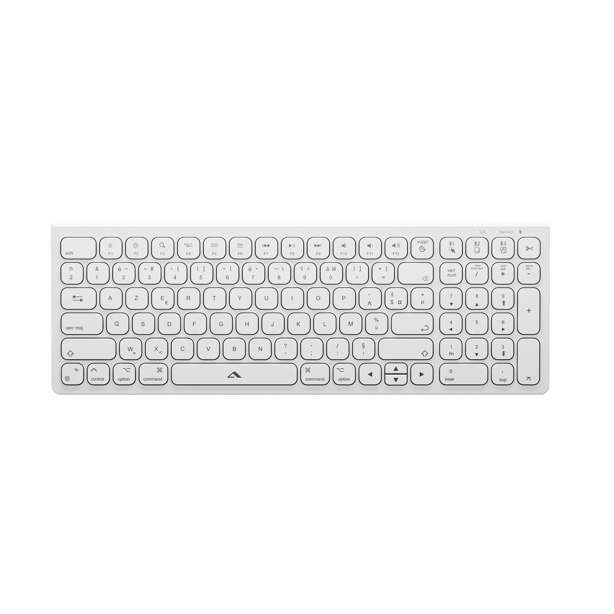 Echelon Compact USB-C Rechargeable Wireless Keyboard for macOS