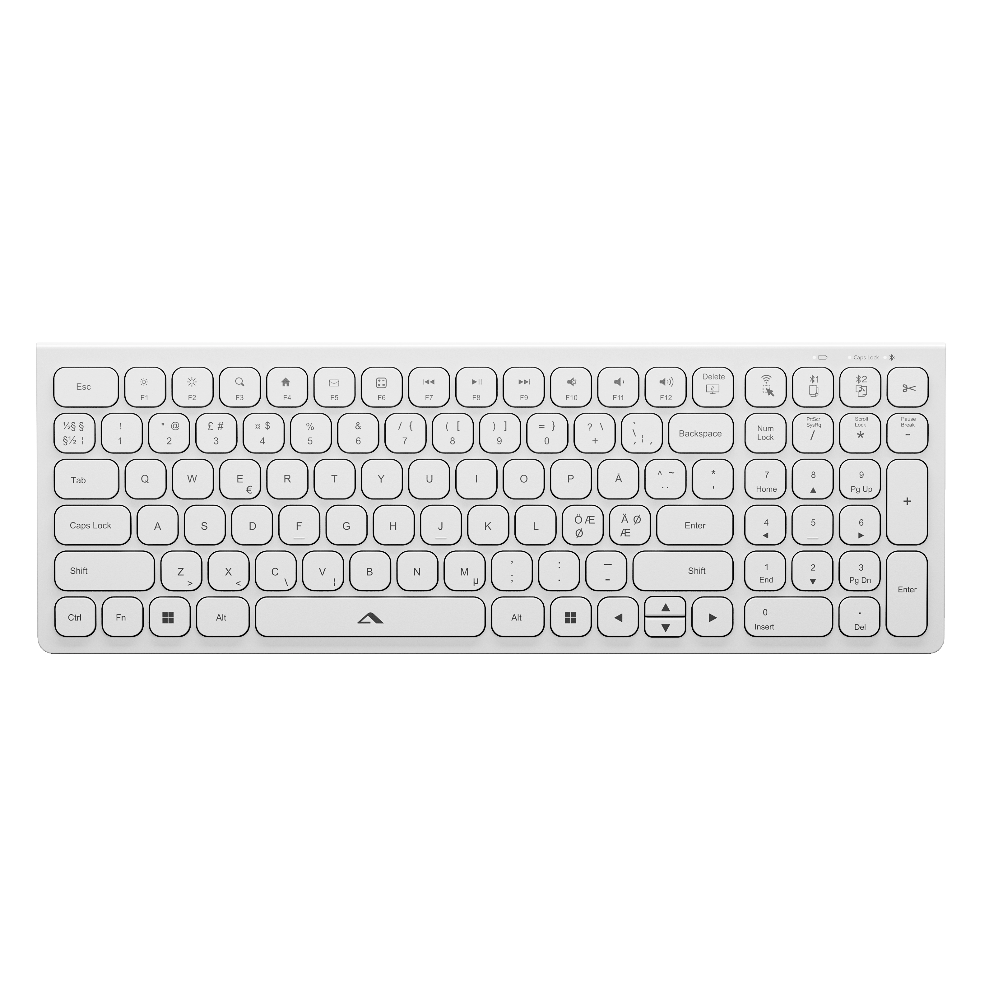 Echelon USB-C Rechargeable Wireless Keyboard for macOS