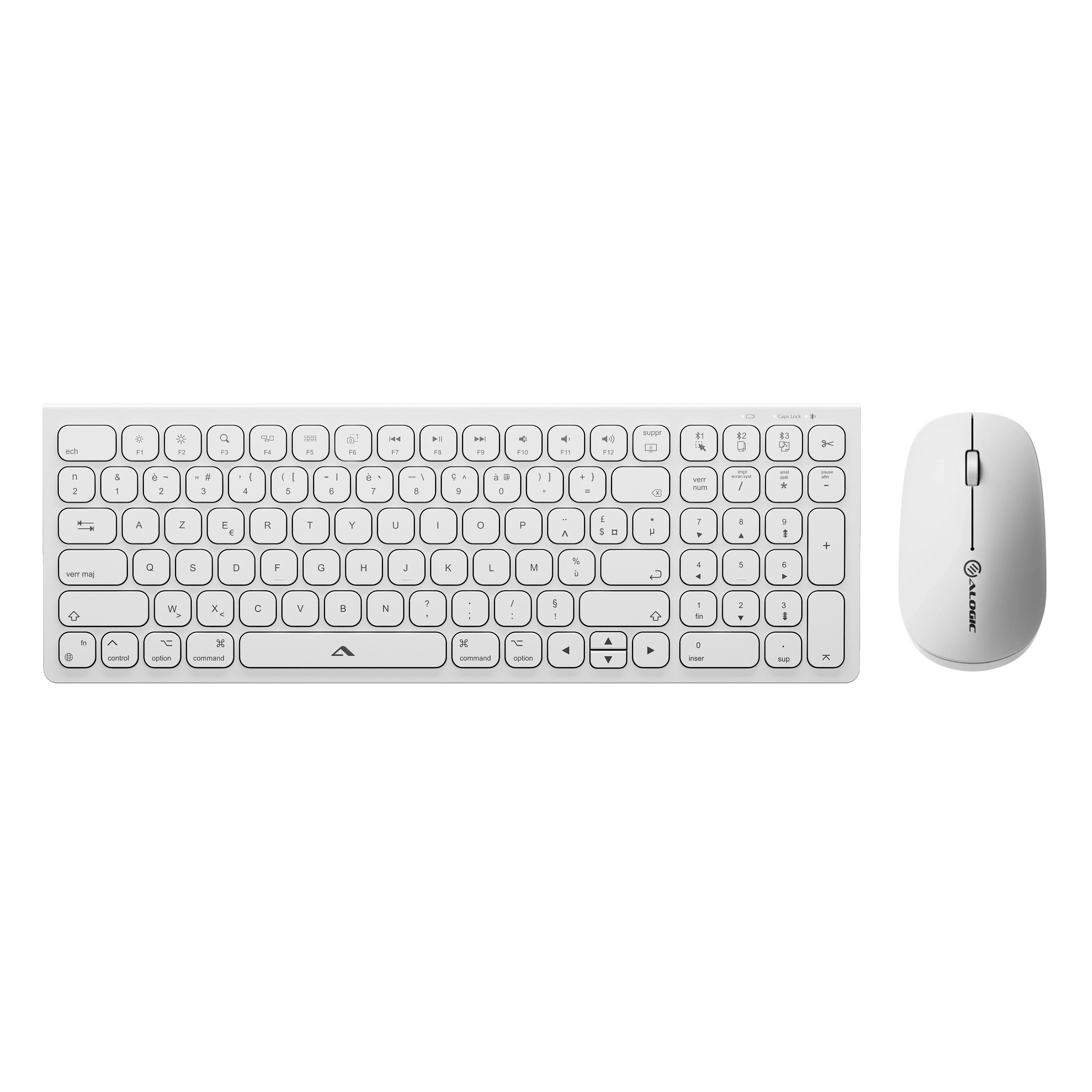 Echelon USB-C Compact Rechargeable Wireless Mouse and Keyboard Combo for Mac