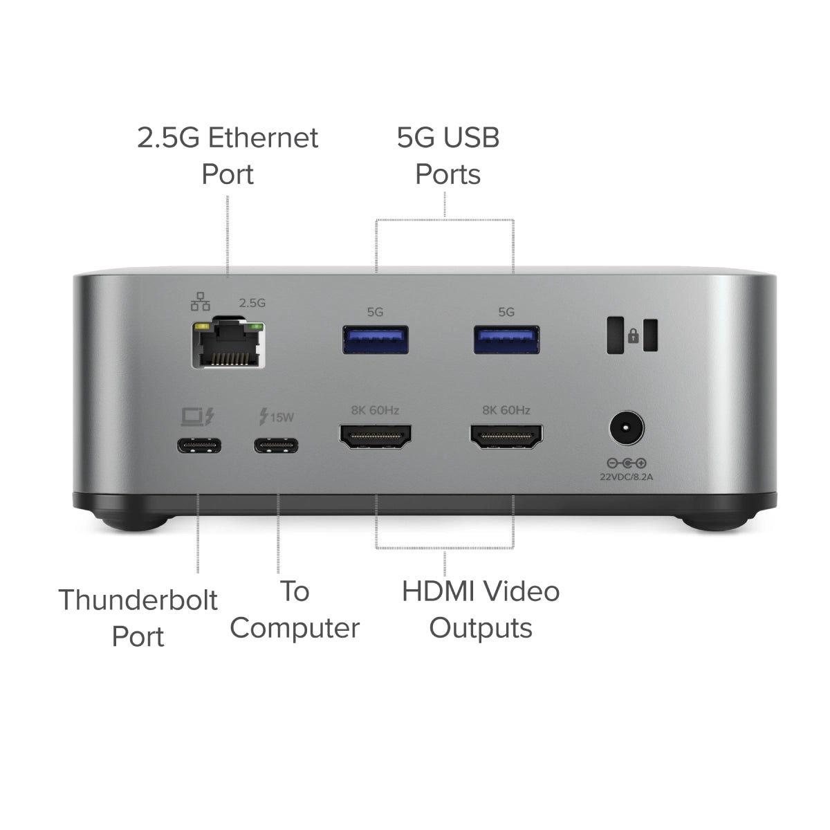 FlashDock 5 13-in-1 Thunderbolt 5 Docking Station with SSD Support