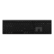 Hush Full Size USB-C Rechargeable Wireless Keyboard with Backlight