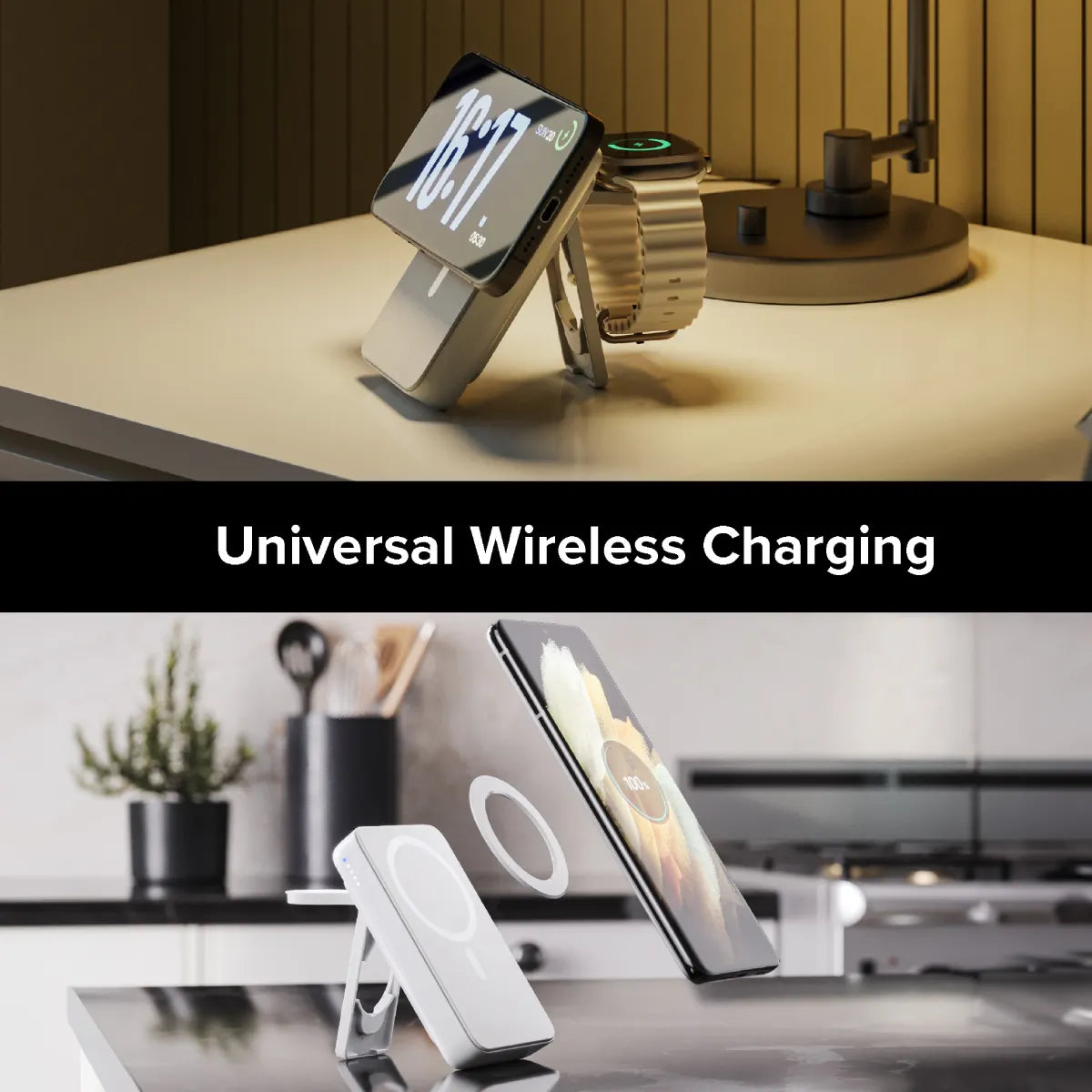 Lift 4-in-1 MagSafe Compatible Wireless Charging 10,000mAh Power Bank