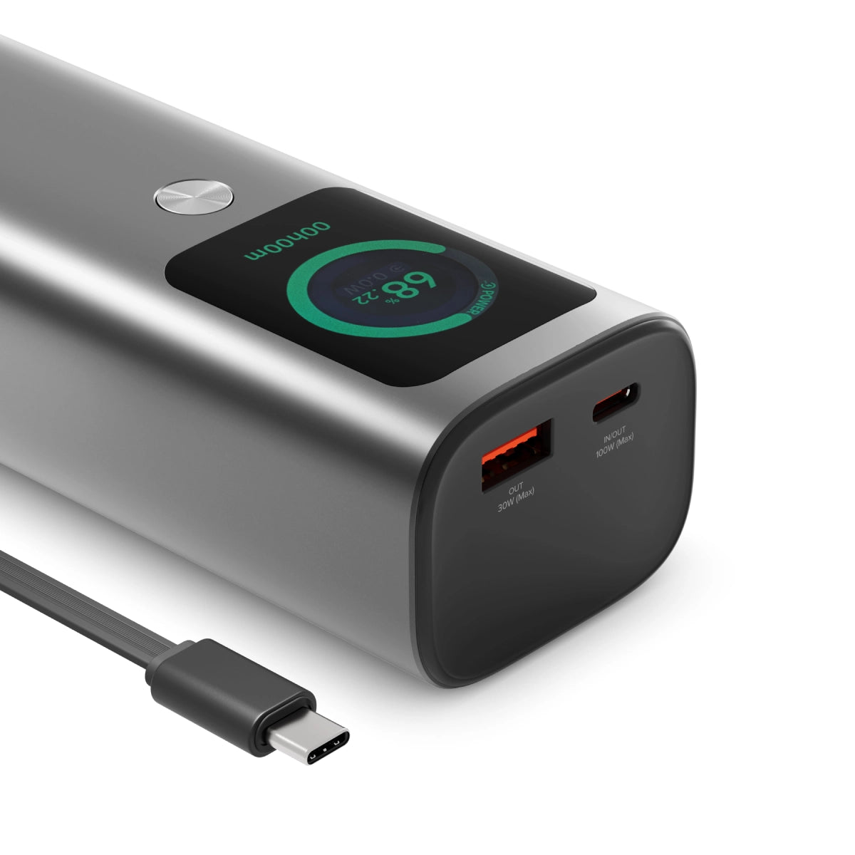 Retract Max 20,000mAh Power Bank with 165W Laptop Charging