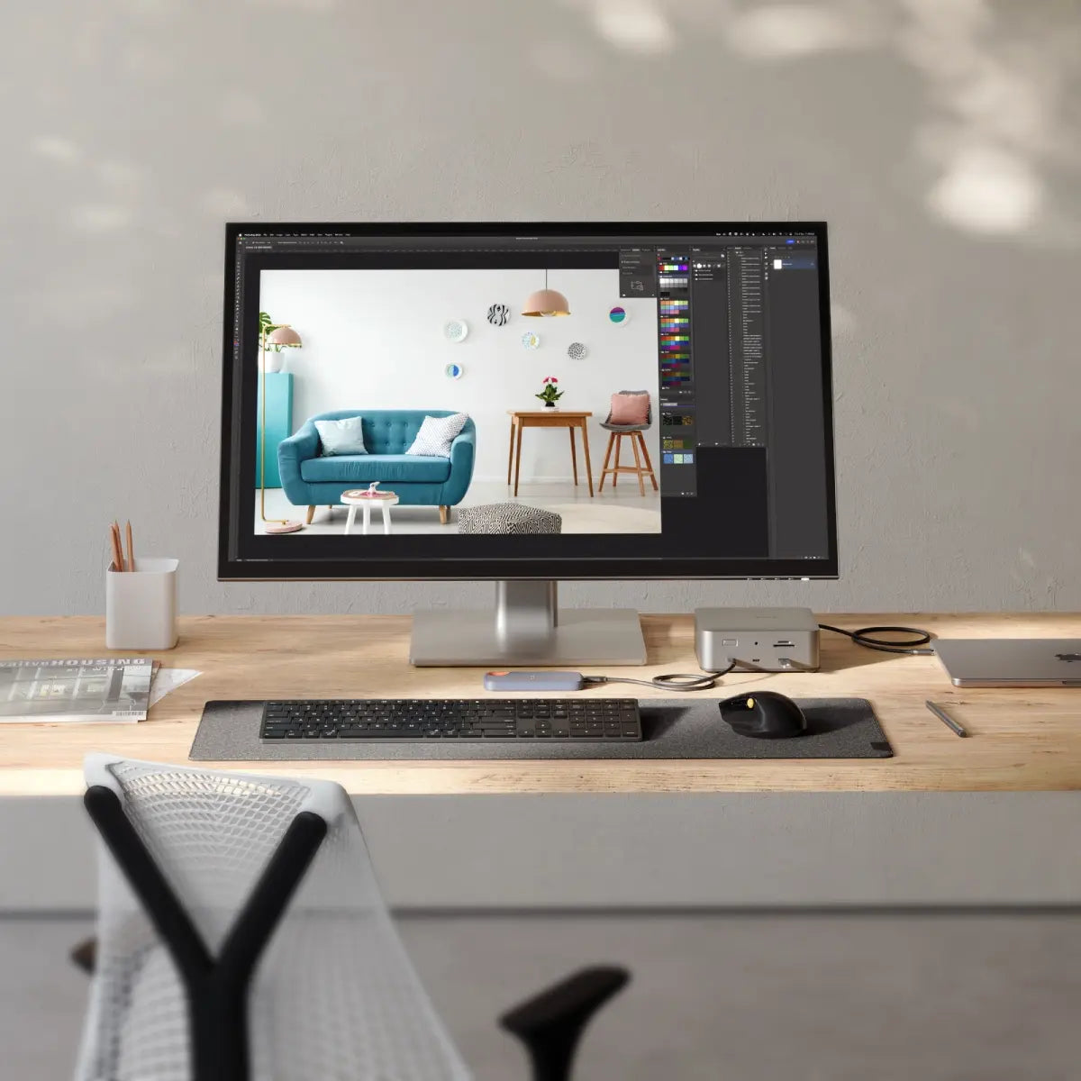 Clarity 32" 6K Touch Monitor Premium Home Office Kit