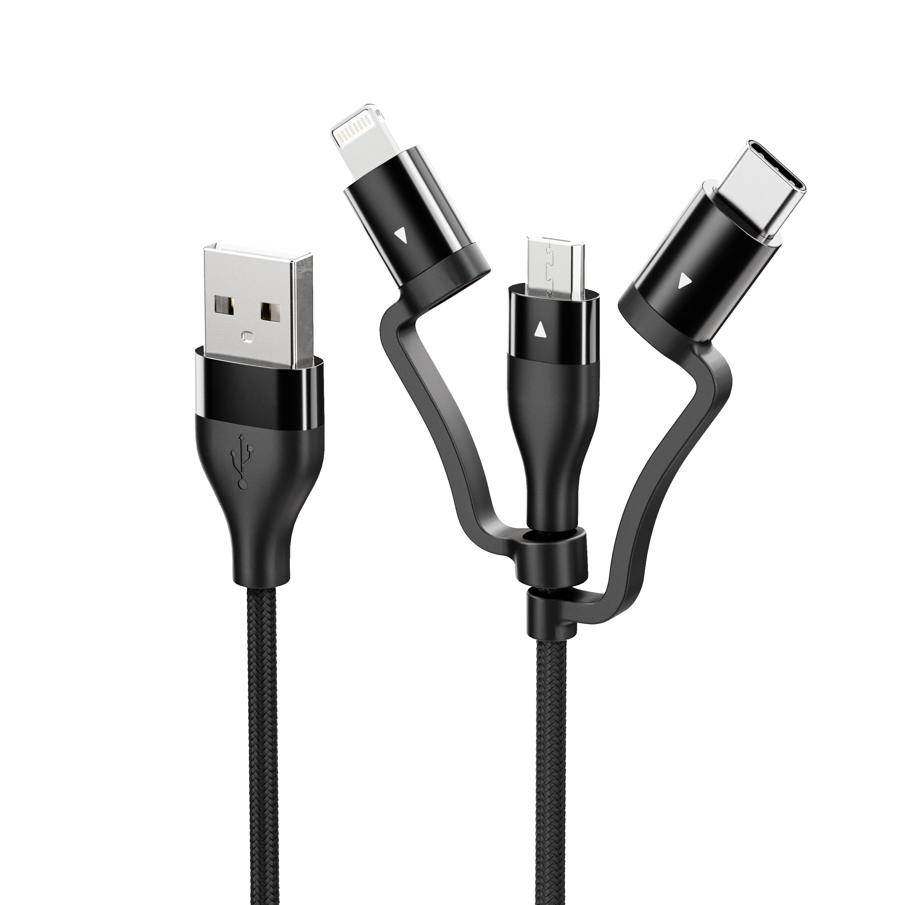 Elements 3-in-1 Charge and Sync Combo Cable 1M_1